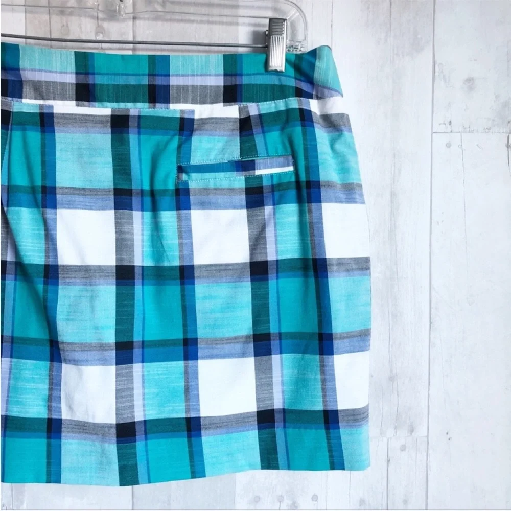 Loudmouth Bushwood Blue Plaid Golf Skort - Picture 4 of 6
